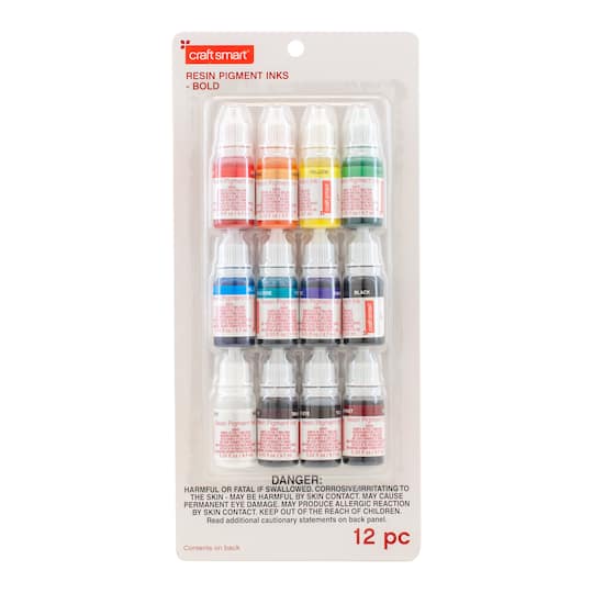 Bold Resin Pigment Ink Set by Craft Smart&#xAE;